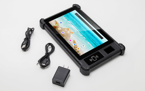 comprare NFC impermeabile dell'impronta digitale del PC di 2GB DI RAM 32GB ROM Rugged Tablet del centro 2,0 del quadrato IP65 online manufacture