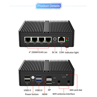 comprare Mini pc industriale senza ventole Computer portatile N5105 Computer senza ventole per mini pc Linux online manufacture