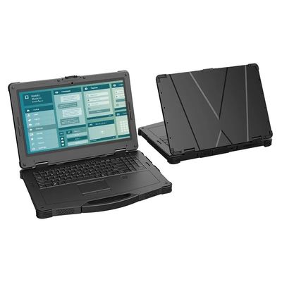comprare 15.6 pollici IP65 i5/i7 Windows 11 GPS/ 4G/WiFi/BT Militare industriale Laptop robusti Notebook Computer online manufacture