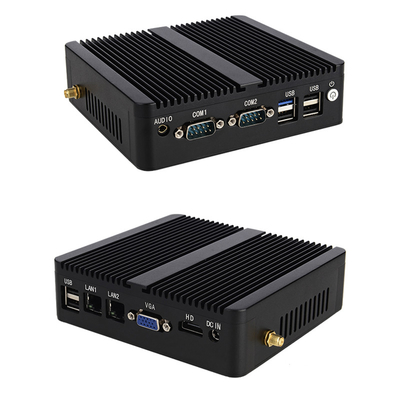 comprare Pc industriale doppio portatile di piccola dimensione del computer di Lan Mini Pc With J4125 online manufacture