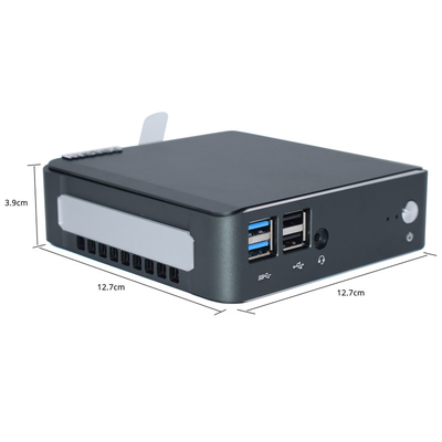 comprare Computer industriale di alluminio 256GB del PC 4K di I3 10110U I5 10210U decimo mini online manufacture