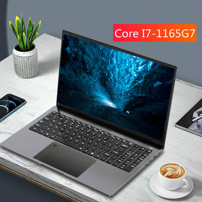 comprare Scheda video di alluminio a 15,6 pollici del computer portatile 8gb Ram Notebook MX450 2GB dell'unità di elaborazione di gioco del CPU 11gen del centro I7 online manufacture