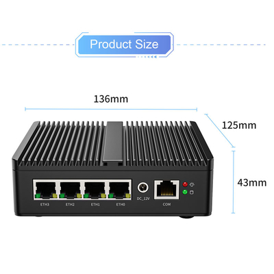computer integrato fanless Mini Pc N5105 DDR4 Supporto 4k Hd Mini PC Mini PC Win10 Fanless ad alte prestazioni